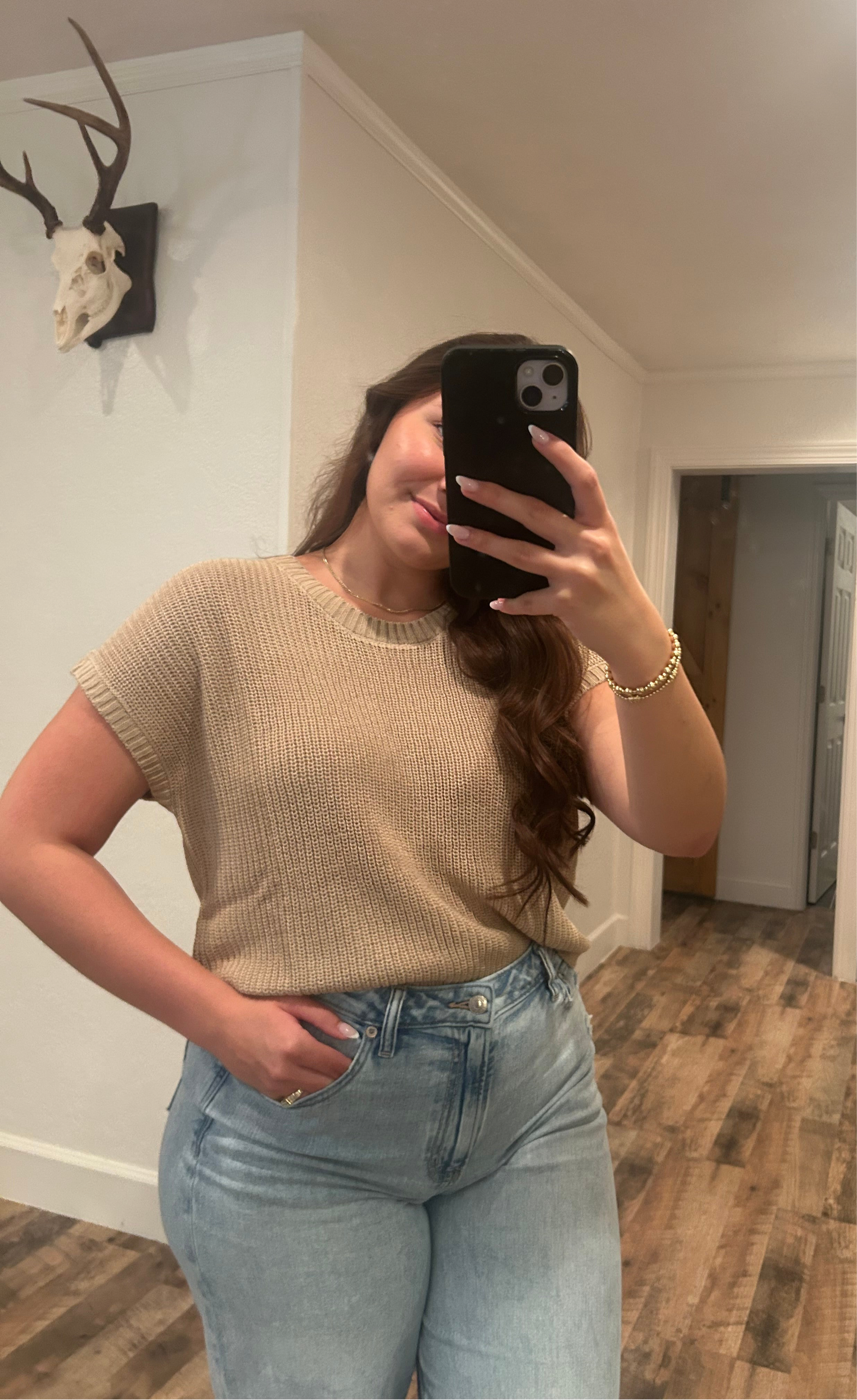 Falling for you knitted sweater