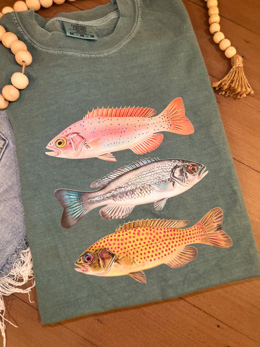 Hooked On Three T Shirt