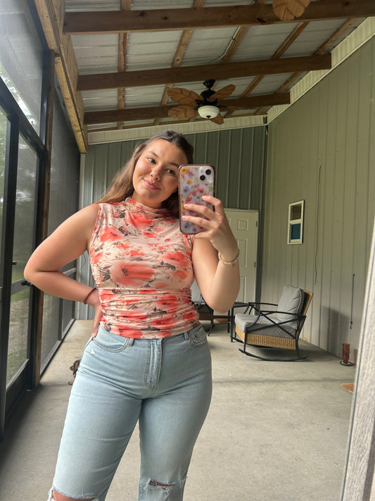 Isn’t She Lovely Mesh Tank Top