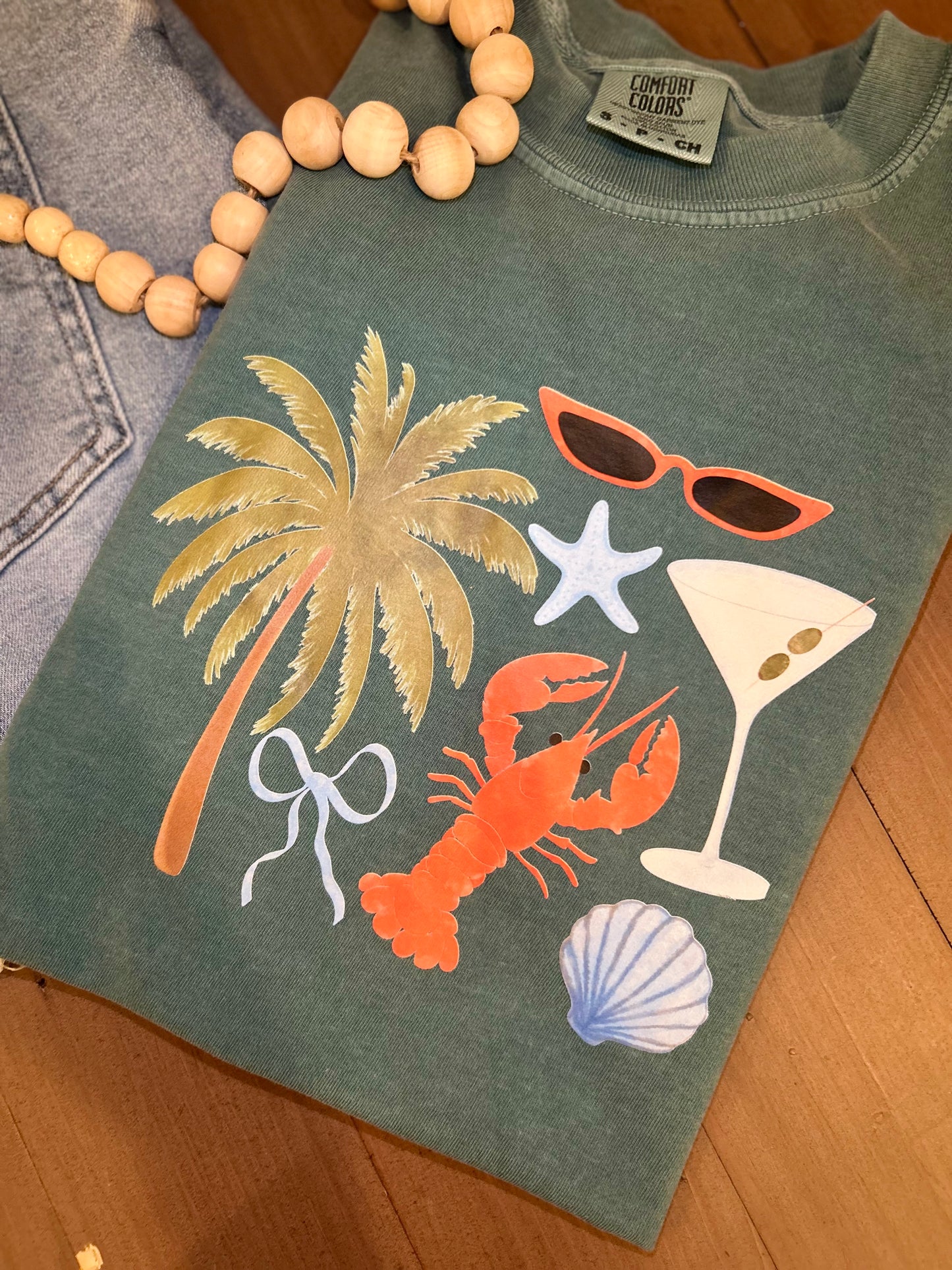 Sea & Sip T Shirt