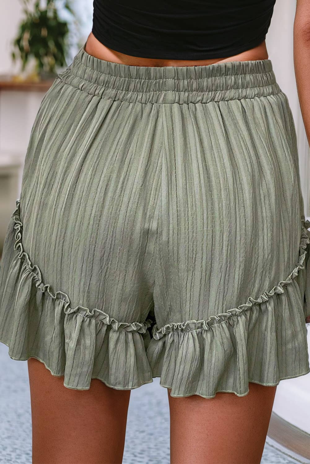 Kenize Ruffle Shorts